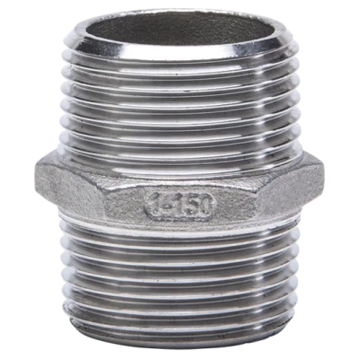 Cайт компанії Аква-Дім::Ніпель GEBO 3/4" ЗЗ нержавійка