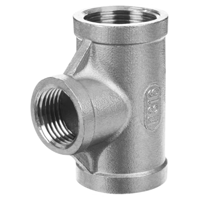 Cайт компанії Аква-Дім::Трійник GEBO 3/4" ВВВ нержавійка