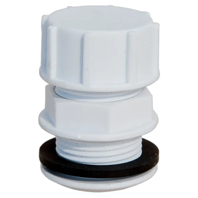Cайт компанії Аква-Дім::Штуцер для ємності SantehPlast в зборі 3/4 +заглушка