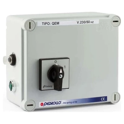 Cайт компанії Аква-Дім::Пульт управління PEDROLLO QET 750 5.5 кВт