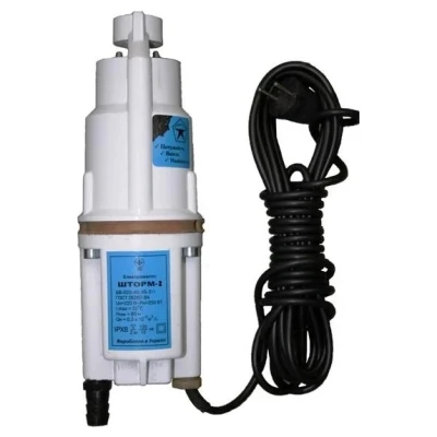 Cайт компанії Аква-Дім::Електронасос нижнього забору води "Шторм-2" 2-х клапанний (70м.-80м.) БВ-0,2-40-У5-Н