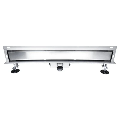 Cайт компанії Аква-Дім::Трап лінійний BRITC нержавійка, пристінний 800мм