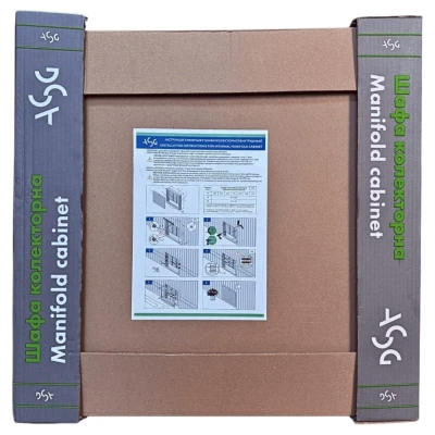 Cайт компанії Аква-Дім::Шафа колекторна ASG (зовнішня) (600х565х125) №02