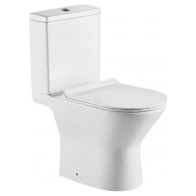 Cайт компанії Аква-Дім::Унітаз підлоговий RJ FEEL Rimless сидіння duroplast slow-closing