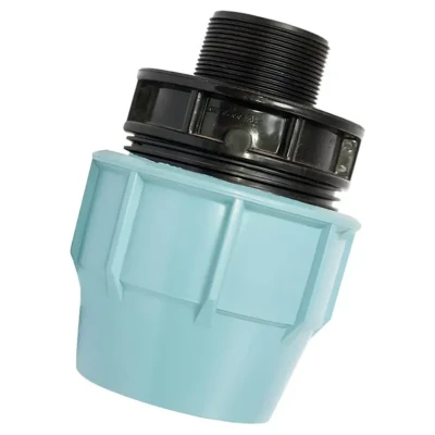 Cайт компанії Аква-Дім::Муфта Santehplast ПЕ 90x3" зовнішня різьба