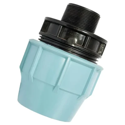 Cайт компанії Аква-Дім::Муфта Santehplast ПЕ 90x4" зовнішня різьба