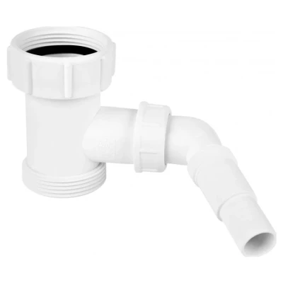 Cайт компанії Аква-Дім::Подовжувач для сифону MCALPINE для мийки з підключенням до пралки11/2х11/2 70мм