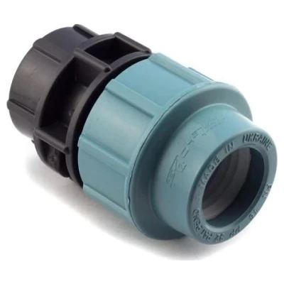 Cайт компанії Аква-Дім::Муфта SantehPlast ПЕ 40x1" внутрішня різьба