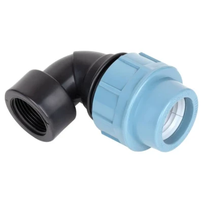 Cайт компанії Аква-Дім::Коліно SantehPlast ПЕ 20x1/2" внутрішня різьба (25/325)