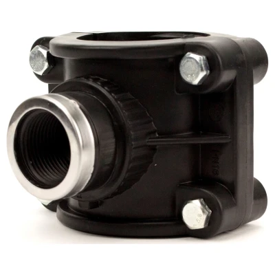 Cайт компанії Аква-Дім::Врізка сідлова SantehPlast ПЕ Ø 40x3/4"