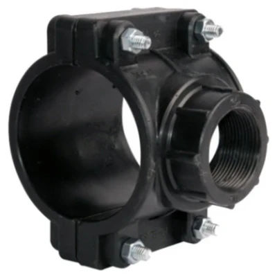 Cайт компанії Аква-Дім::Врізка сідлова SantehPlast ПЕ Ø 50x1" (60)