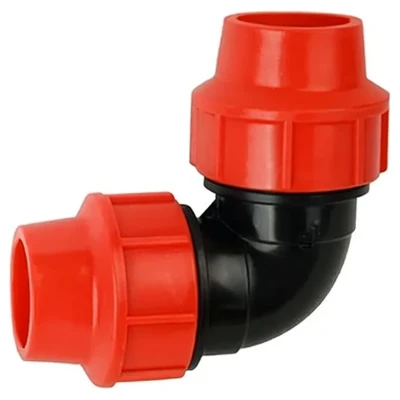 Cайт компанії Аква-Дім::Коліно SantehPlast ПЕ 50х2" З  для рукава