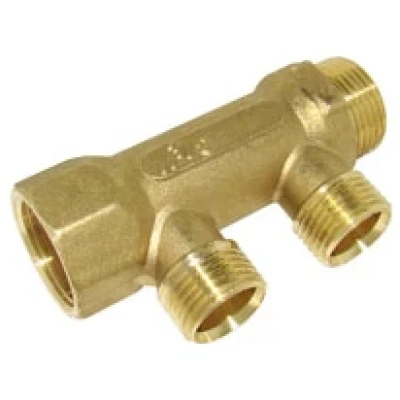 Cайт компанії Аква-Дім::Колектор PROFACTOR 3/4"х1/2" без кранів  2-вих.
