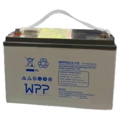 Cайт компанії Аква-Дім::Акумуляторна батарея WPPOWER WPDG12-115 (12V115Ah/20HR) гель