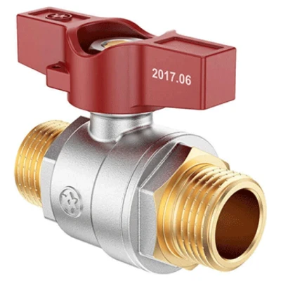 Cайт компанії Аква-Дім::Кран кульовий MIRAYA 1/2" PN40, ЗЗ метелик (32)