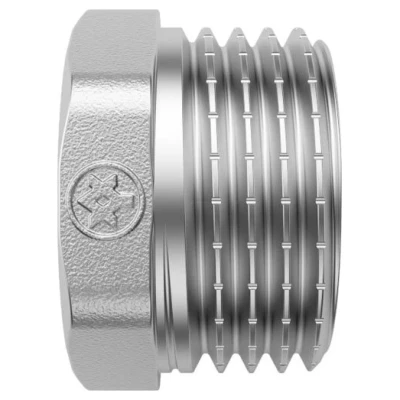 Cайт компанії Аква-Дім::Футорка MIRAYA 3/4" x 1/2" нікель