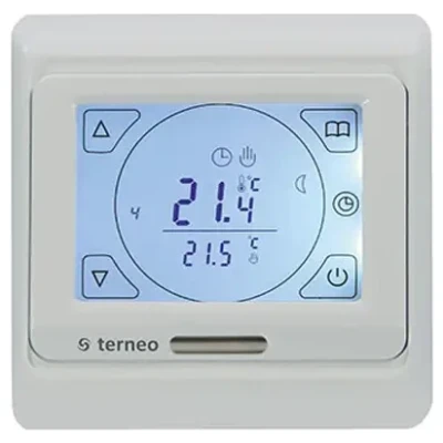Cайт компанії Аква-Дім::Терморегулятор TERNEO sen LED дисплей сенсорний 16А 3000ВА