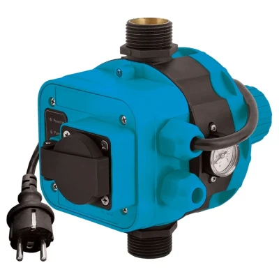 Cайт компанії Аква-Дім::Бріо контролер тиску AQUATICA електронний 1.1кВт 1" + розетка