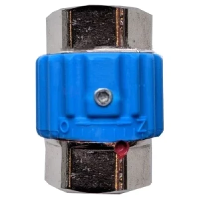Cайт компанії Аква-Дім::Кран керамічний IMPET Aquacer Bloker 1/2" ВЗ синій