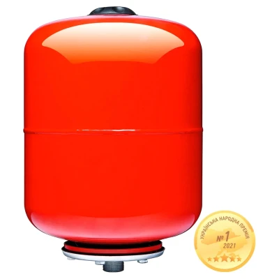 Cайт компанії Аква-Дім::Бак для системи опалення AQUATICA 24л сферичний (розбiрний)