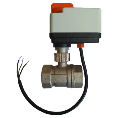 Cайт компанії Аква-Дім::Клапан 2-ходовий кульовий TERVIX Pro Line ORC2 DN25 1"ЗВ з електроприводом 230В нерж.