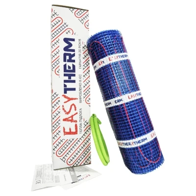 Cайт компанії Аква-Дім::Нагрівальний мат EASYTHERM Easymate 8м² 1600Вт (0,5м-16,0м)