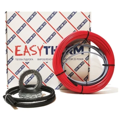 Cайт компанії Аква-Дім::Нагрівальний кабель EASYTHERM Easycable 32м 576Вт (м²)