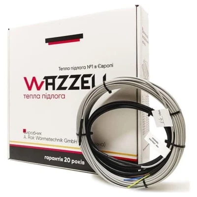 Cайт компанії Аква-Дім::Нагрівальний кабель WAZZELL EASYHEAT 15м 300Вт (м²)