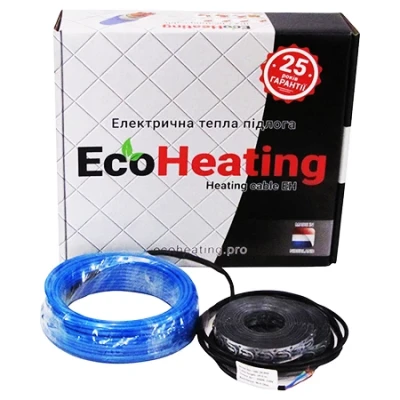 Cайт компанії Аква-Дім::Нагрівальний кабель двухжильний EcoHeating 20-600 30м 600Вт